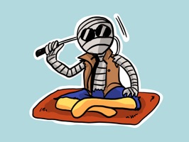The mummy is a very interesting character