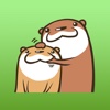 Lovely Otter Couple Stickers Vol 1