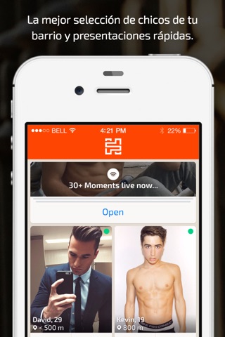 Hanky - Gay dating, flirt and fun by live selfies screenshot 3