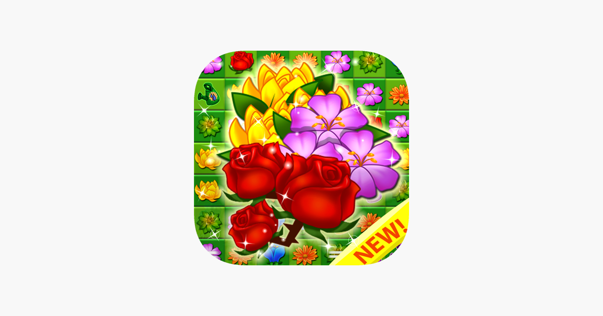 ‎Blossom Garden - Free Flower Blast Match 3 Puzzle on the App Store
