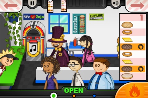 Papa's Burgeria To Go! screenshot 4