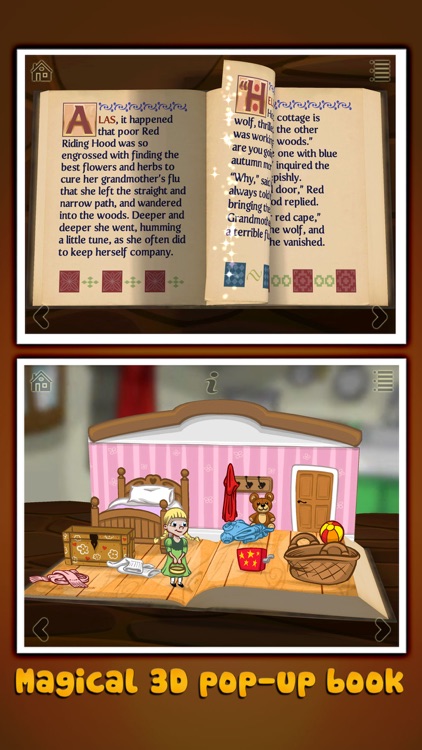 Grimm's Red Riding Hood ~ 3D Pop-up Book