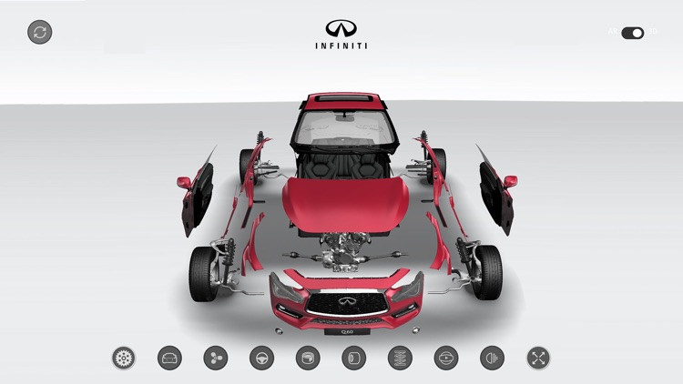 Infiniti Q60 Augmented Reality Australia