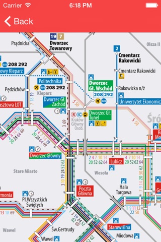 Krakow Public Transport Pro screenshot 2