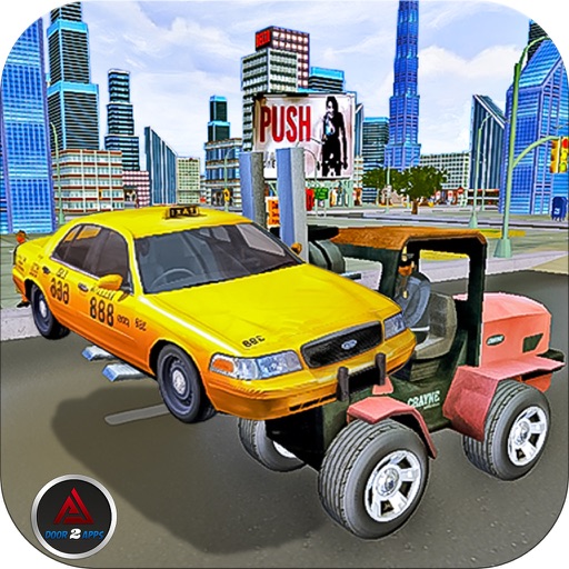 Modern  City Police Car Lifter Pro icon
