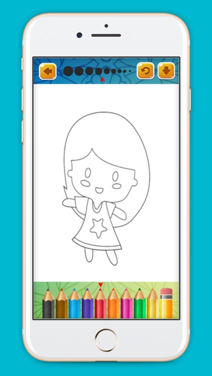 Coloring Book for Girl screenshot-3