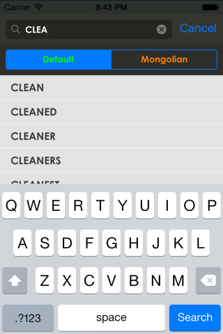 Mongolian Dictionary + screenshot 4