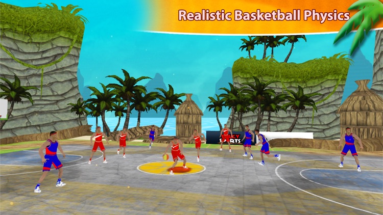 Beach Basketball Hoops - Slam Dunks for NBA Fans screenshot-3