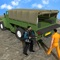 Army Militia Convoy Truck Prisoners Transport 3D