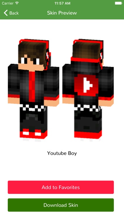 Red Minecraft PE Skins