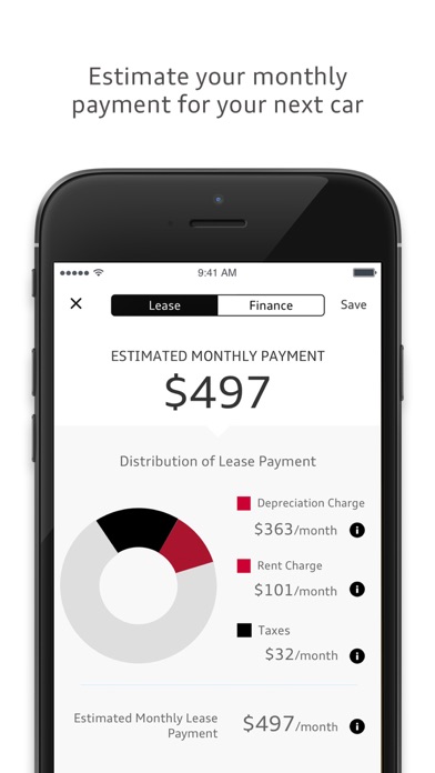 Audi Financial screenshot 2