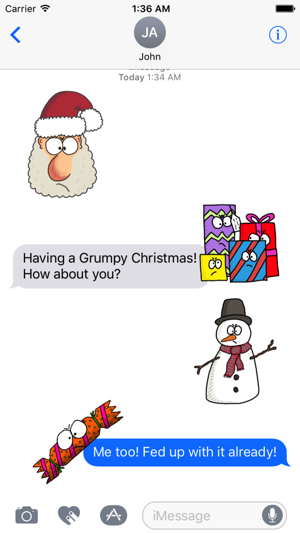 Grumpy Xmas Stickers for Christmas(圖3)-速報App