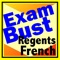 Choose from: Regents French Exam JUMBLE, Regents French Exam REVIEW, and Regents French Exam QUIZ