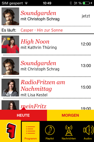 Radio Fritz screenshot 3