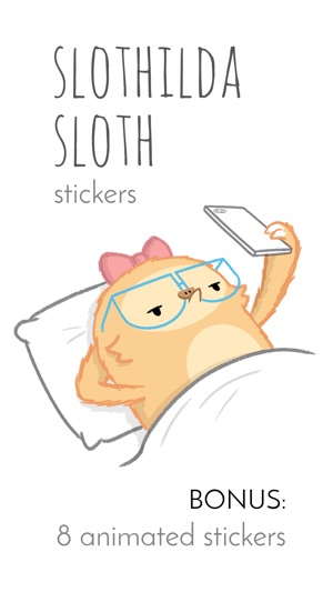 Slothilda Sloth Stickers