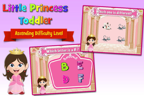 Princess Toddler Royal School Games for Kids screenshot 2