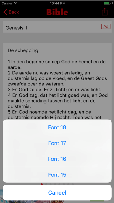 How to cancel & delete Dutch Bible from iphone & ipad 2