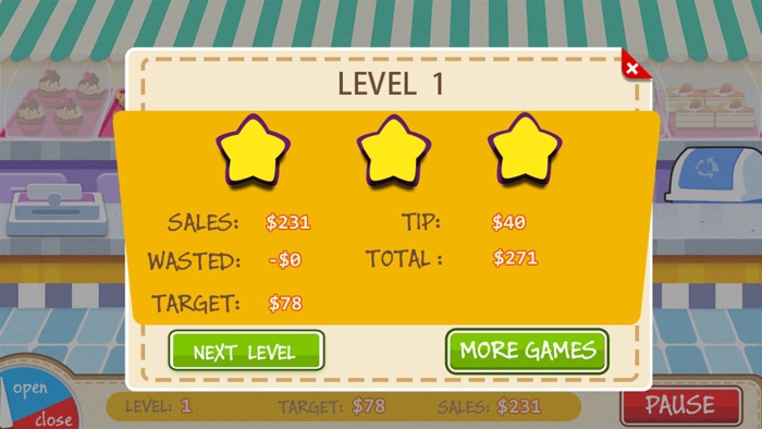 小公主梦幻咖啡甜点屋打工-女生蛋糕店养成小游戏单机