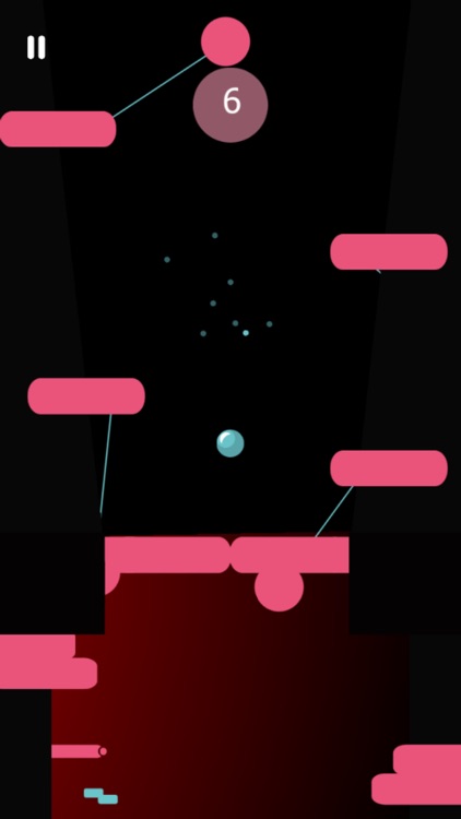 Super marble balls falling in gravity hole game