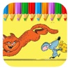 Cat And Mouse Coloring Book Games For Kids