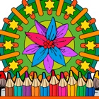 Flower Coloring Pages - Mandala Flower