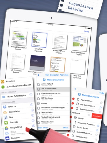 Textkraft with German Dictionary screenshot 2