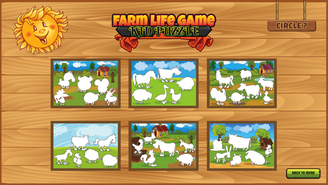Farm Game: Kid Puzzles Game