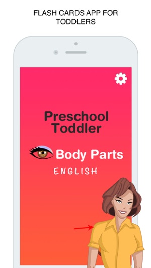 Body Parts Flashcard for babies and preschool Pro(圖1)-速報App