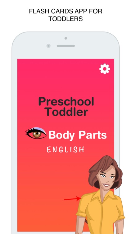 Body Parts Flashcard for babies and preschool Pro
