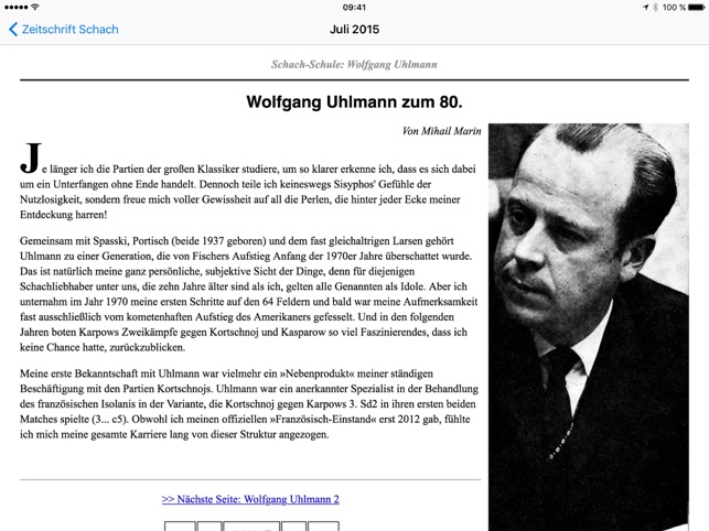 Zeitschrift Schach(圖2)-速報App