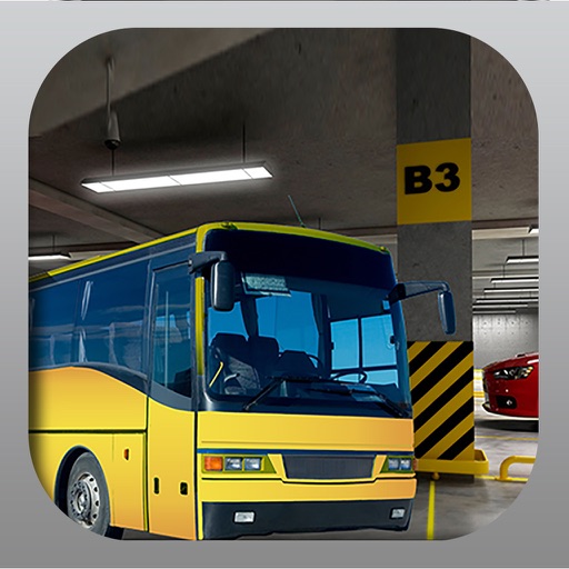 City Bus Parking Free Icon