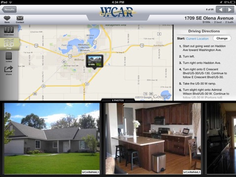 WCAR Homes For Sale for iPad screenshot 3