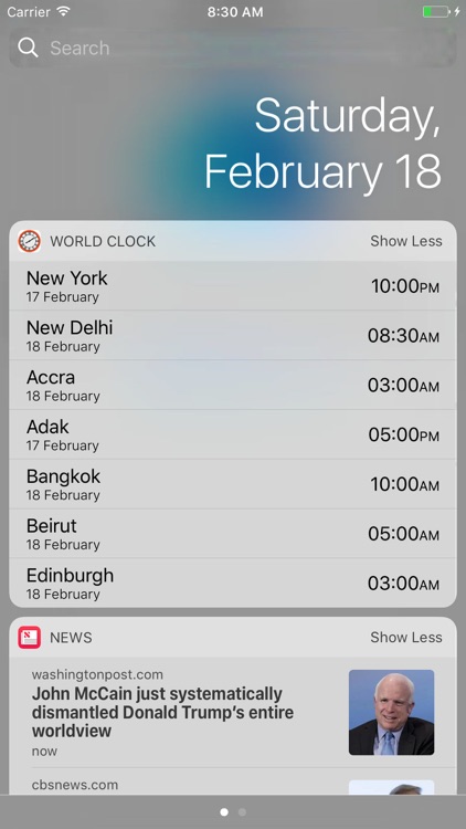 World Clock Widget Lite