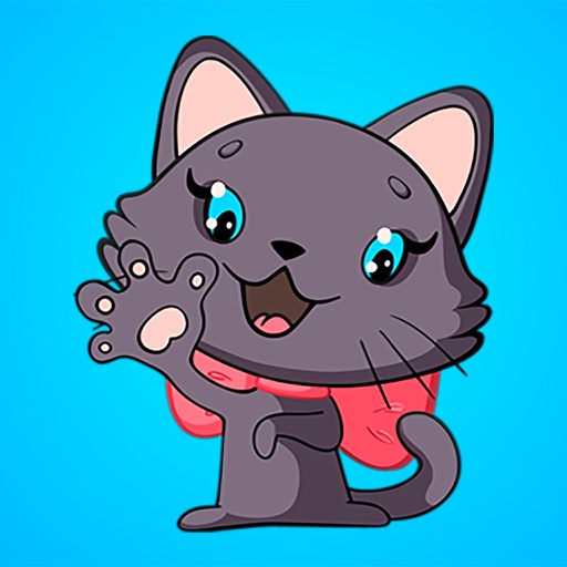 Lucy The Cat Stickers Pack 1