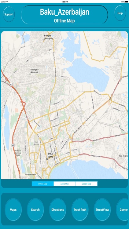 Baku Azerbaijan Offline Map Navigation GUIDE screenshot-0