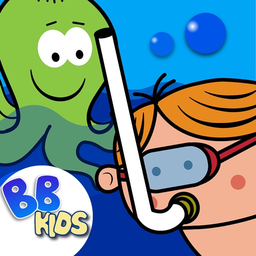 Oceania: Sea Creatures Kids Story Coloring & Games Icon