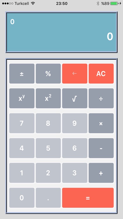 Basic Calculator (-/+) screenshot-0