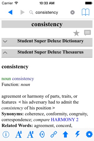 Student Super Deluxe Dictionary And Thesaurus screenshot 2