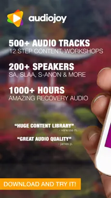 Screenshot 1 SA,SLAA Sex, Porn Addiction Anonymous Speakers iphone