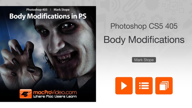 Course For Photoshop CS5 405 - Body Modi