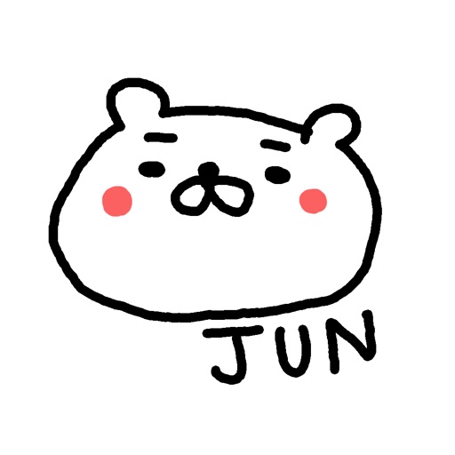 Jun Bear Stickers! icon