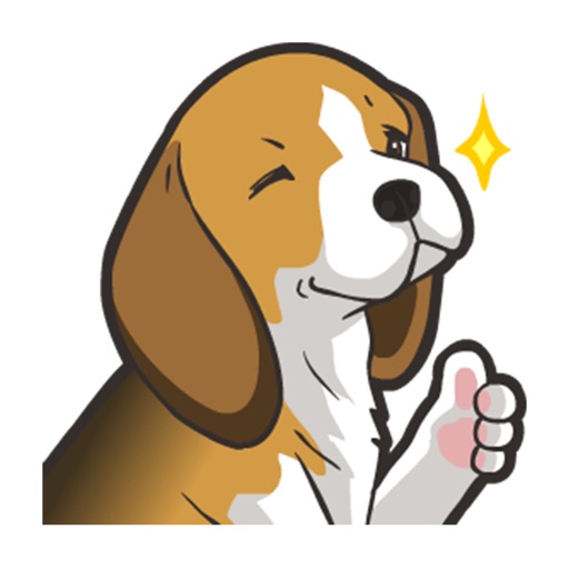 Beagle Dog - Stickers icon