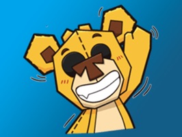 Cute Plushy Bear Sticker Pack for iMessage is the most lovely sticker pack