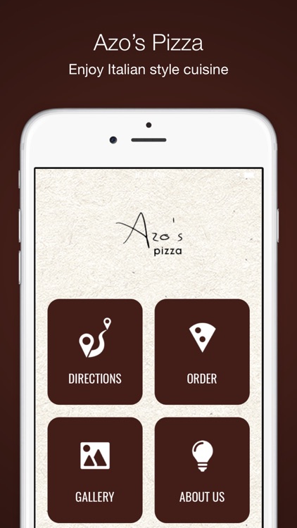 Azo's Pizza Order Online