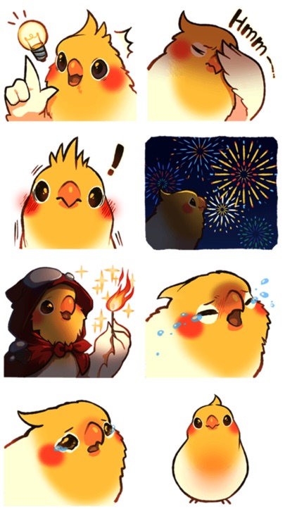 Best Cute Bird Stickers