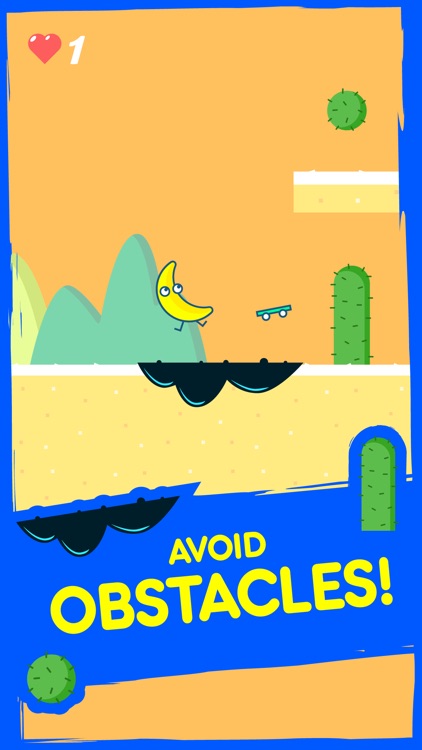 Banana on a Skateboard: GO!