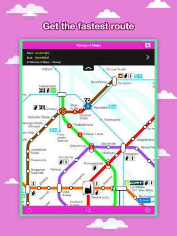 Скриншот из Vienna City Maps - Discover VIE with MRT,Bus,Guide