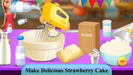 Game screenshot Strawberry Doll Cake 2017-Cooking Master in Action apk