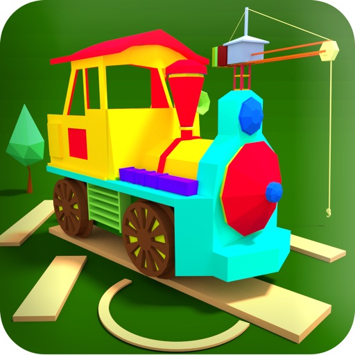 Create & Play - Toy Train Game For Kids by Touchzing Media