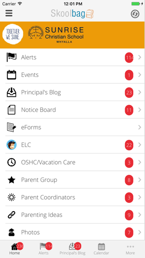 Sunrise Christian School - Skoolbag(圖1)-速報App